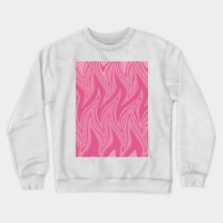 Warped in Pink Crewneck Sweatshirt